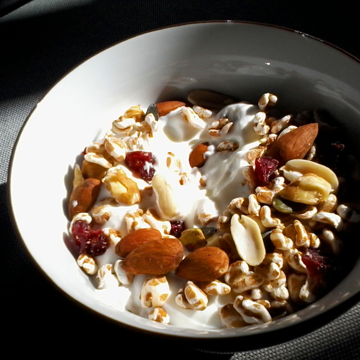 Cherry & Almond Baked Oats
