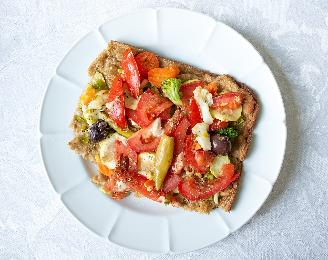 Crispy Tofu & Green Goddess Roasted Vegetable Bowl