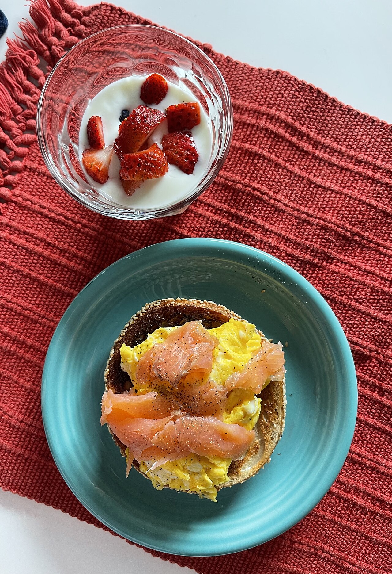 Peach Vanilla & Almond Baked Oats